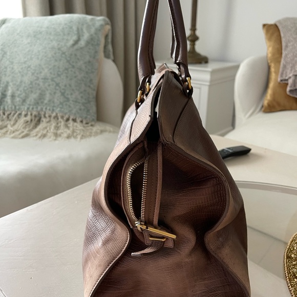 Yves Saint Laurent Handbag Brown - Picture 3 of 11